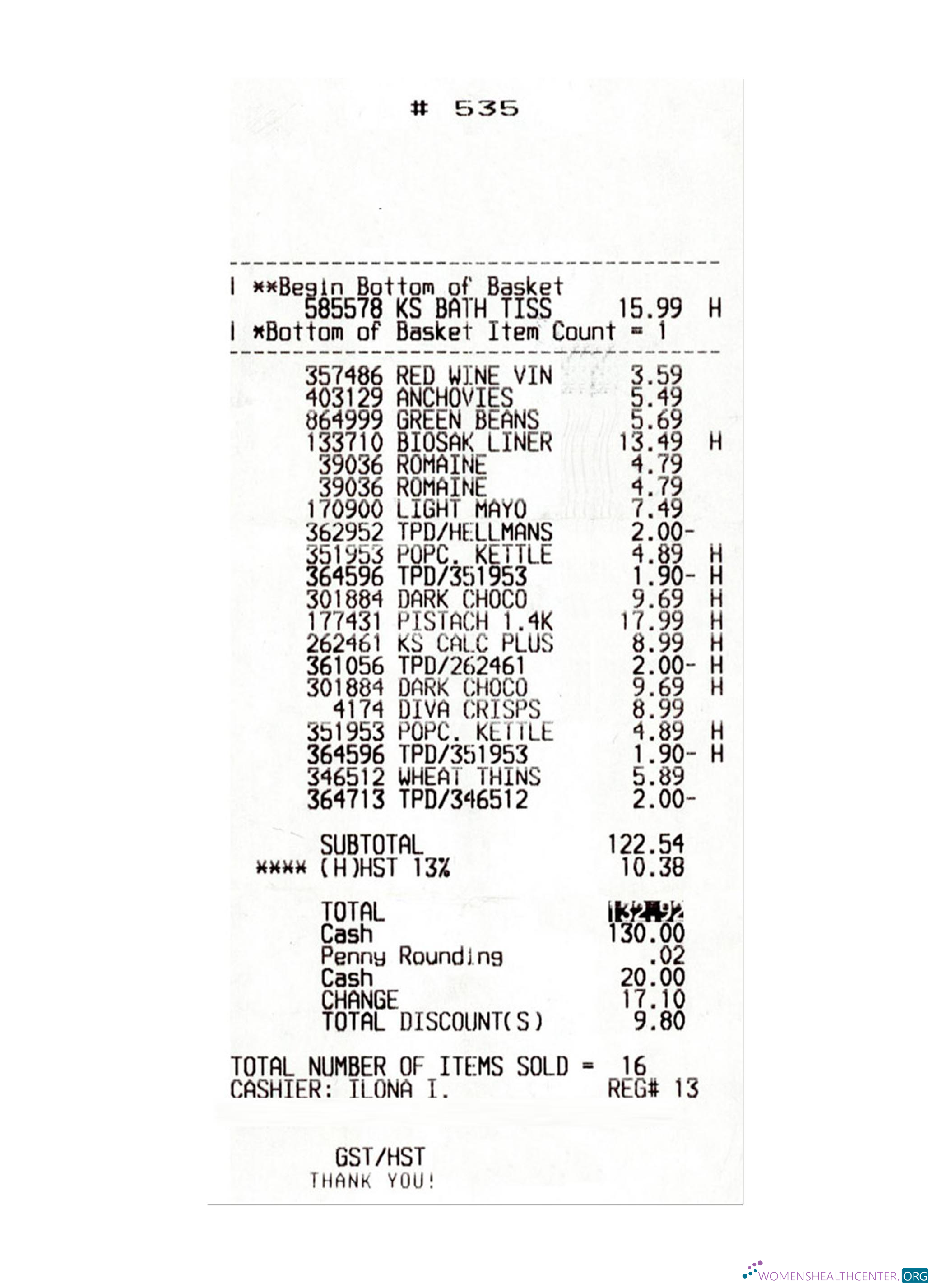 Download FOOD COURT receipt template Photoshop template